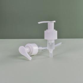 eco-friendly designed plastic lef-rightlock type lotion pump