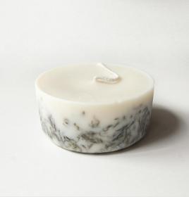 Moss, Scented Soy Wax Candle "5 SENSES"