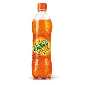 Mirinda, Orange-flavored Carbonated Drink, 0.5 L