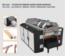 PKS 500 - Automatic Baking Paper Rewinding Machine 
