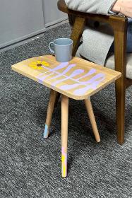 Art table side table & art coffee table side table