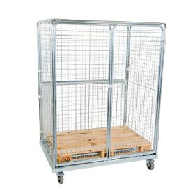 Mesh trolley / trolley for pallets
