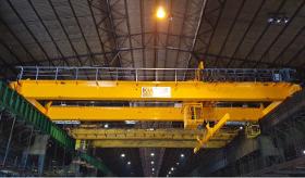 Double girder overhead crane / pont roulant bipoutres 20T