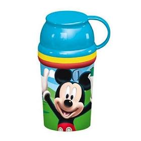 Mickey Bottle With Glass