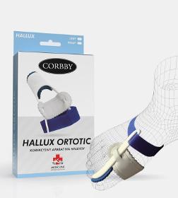 HALLUX ORTOTIC corrective apparatus for bunions
