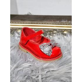 Red Infant Children Fashion Flat Shoes