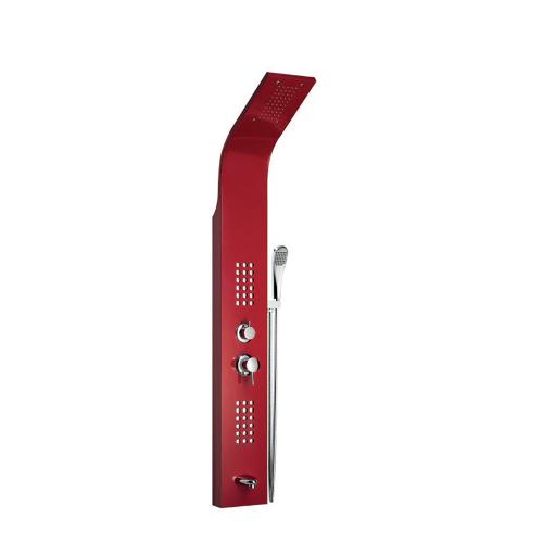 S s red massage shower system | panel shower set | 11-lxv009