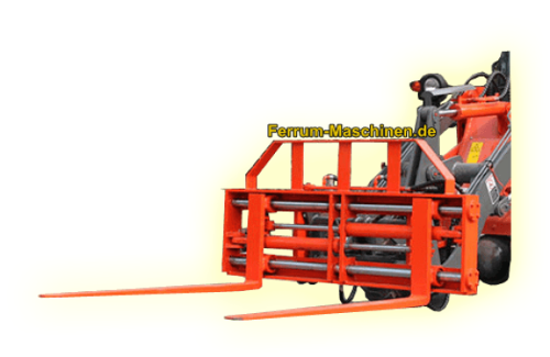 hydraulic pallet fork for Ferrum DM yard loader / wheel loader