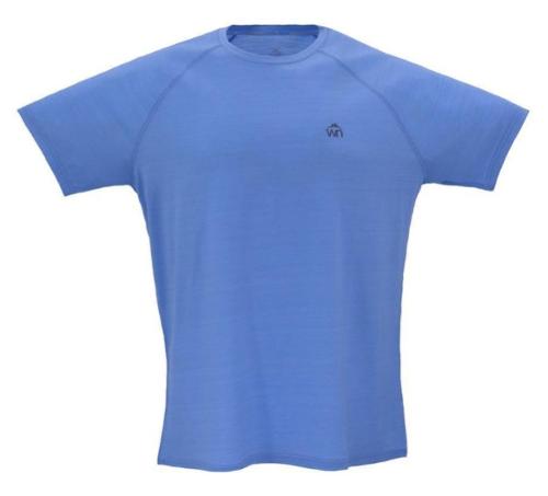 Merino Woolen Round Logo Short Sleeve Men's Tshirt