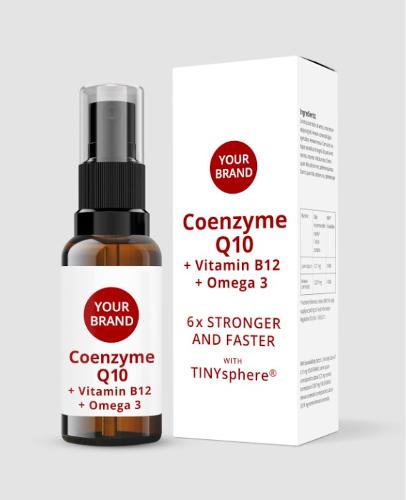TINY Coenzyme Q10 + B12 + Omega 3