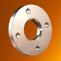 DIN 2642 lap joint flange, reduced thickness, grade 1.4301