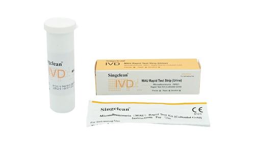 Microalbuminuria (MAU) Rapid Urine Test Kit CE Approved
