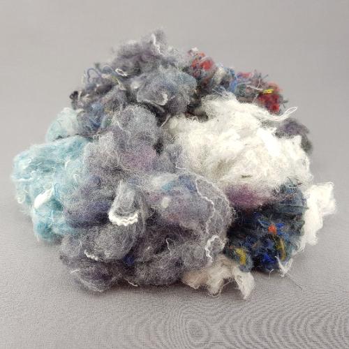 Recycled textile fibres