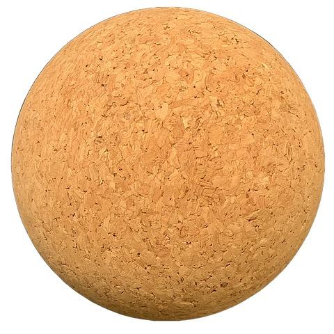 Yoga cork sphere