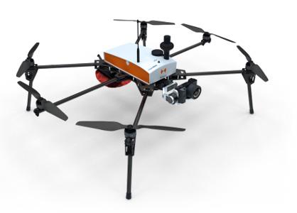 Fox6, multirotor drone for accurate topography