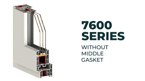7600 Forest profile series (without middle gasket)