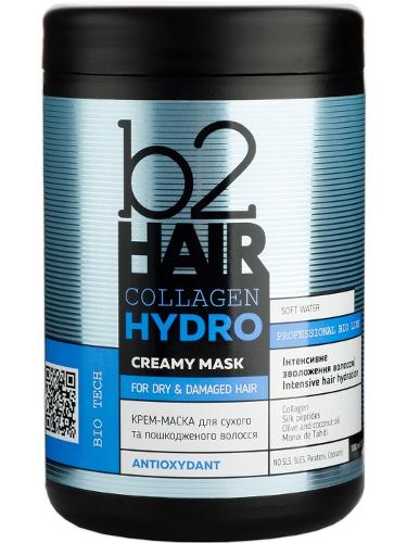 Cream-mask for dry and damaged hair b2Hair Collagen Hydro