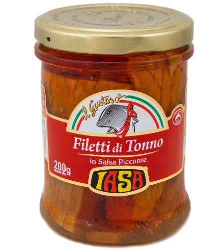 Spciy Tuna Fillets In Olive Oil – Iasa