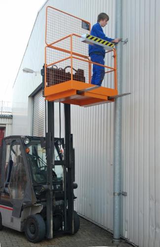 Safety cage type SIKO, forklift truck attachment