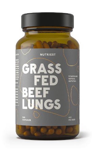 Grass Fed Desiccated Beef Lung Supplement