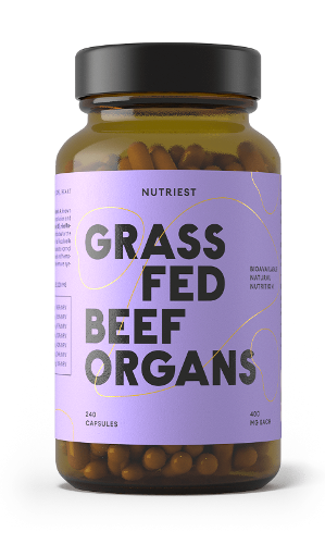 Grass Fed Desiccated Beef Organ Complex Supplement