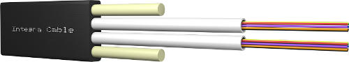 IK/D2-2T (flat) - aerial optical fiber cable
