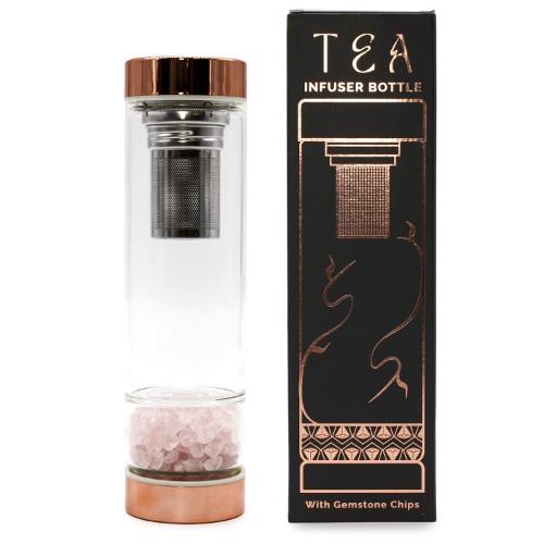 Crystal Glass Tea Infuser Bottles