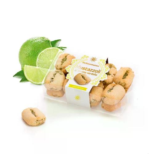 Sicilian cookies to greenish lemon