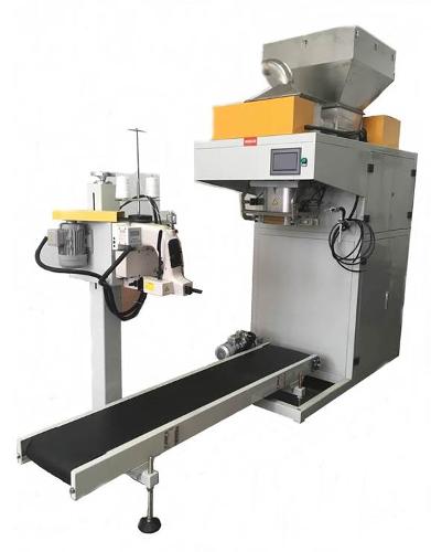 Automatic weighing and packing line (powder)